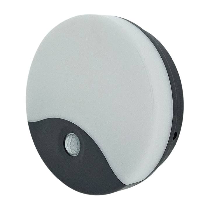 Vonkajšie nástenné LED svietidlo DEBI čierna/biela 1