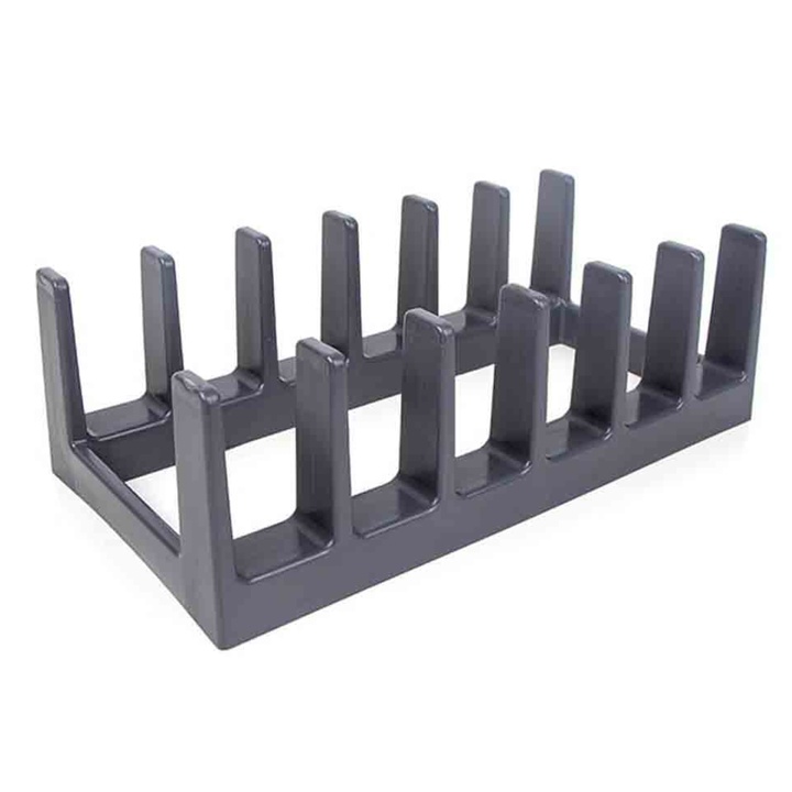 Stojan na pokrievky DECO sivá 1