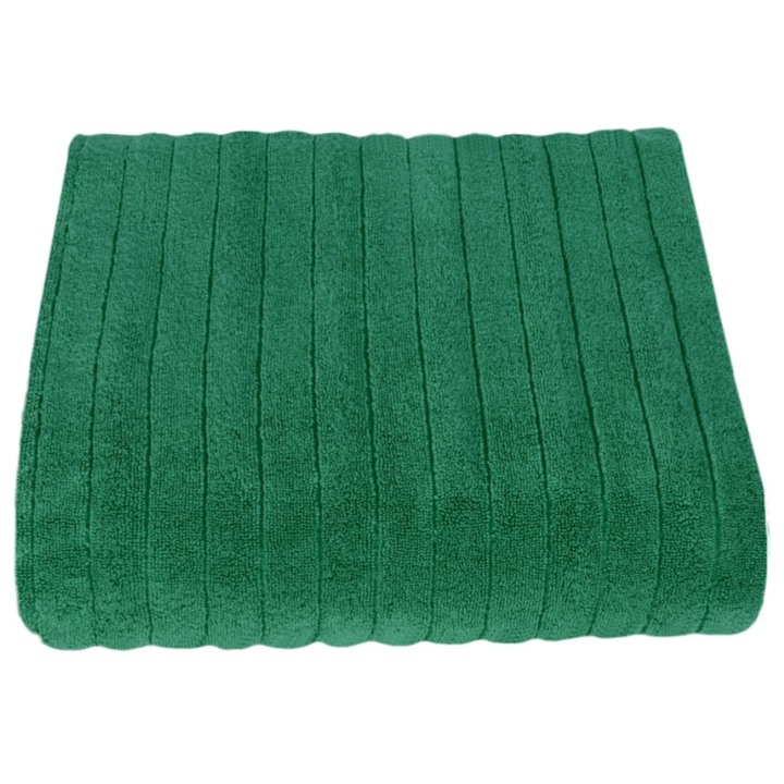 Osuška DELUXE tmavozelená, 70x140 cm 1