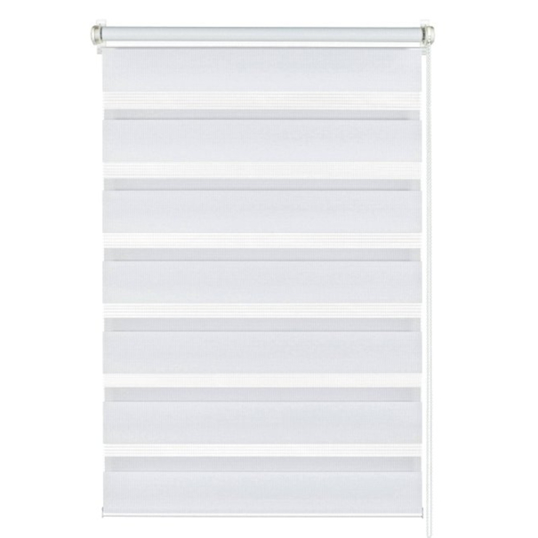 Zatemňovacia roleta DEŇ/NOC SILVALIN III biela, 97x150 cm 1