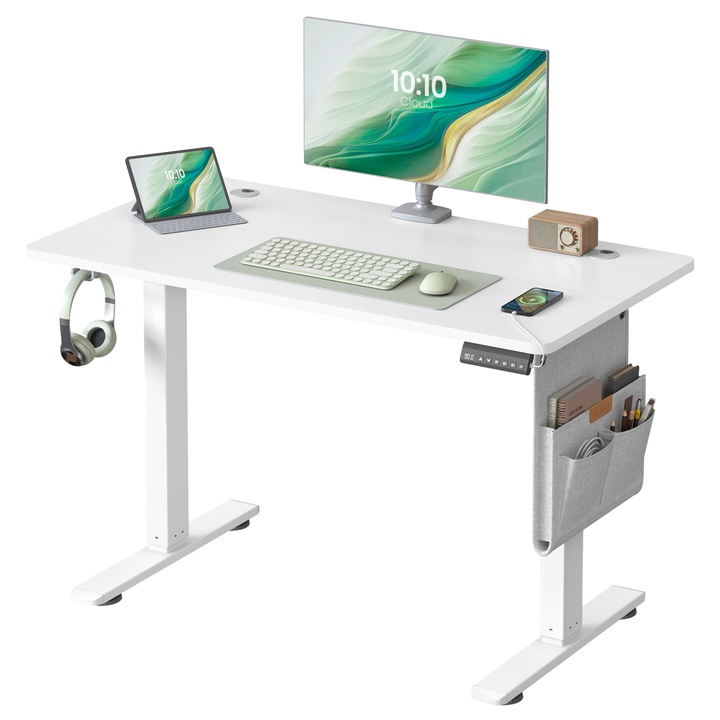Písací stôl DESK 3 biela 1