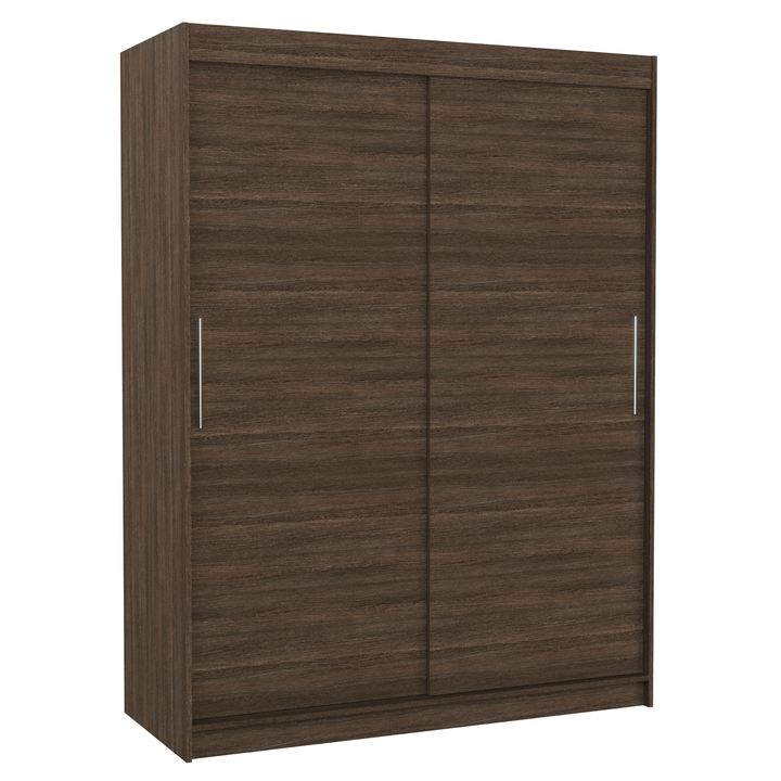 Šatníková skriňa DEVI čokoládovo hnedá 1