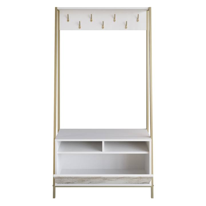 Predsieňová zostava DEVIN biela 1