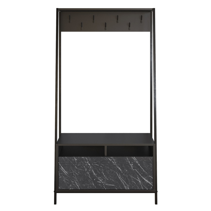 Predsieňová zostava DEVIN čierna 1