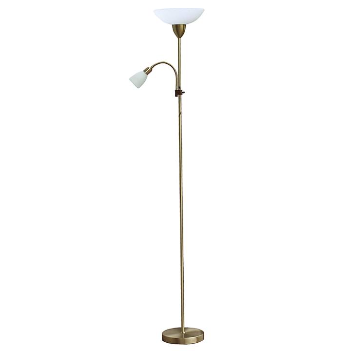 Stojacia lampa DIANA chróm/bronzová 1