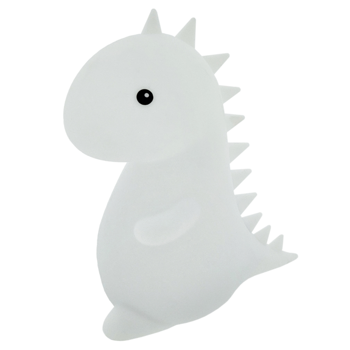Detská nočná lampa DINO biela 1
