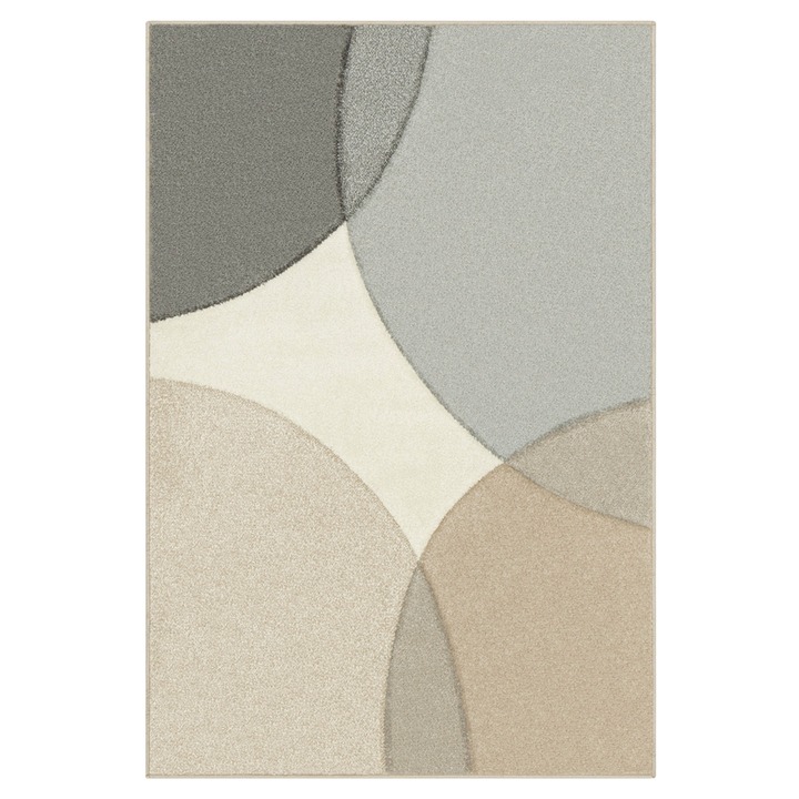 Koberec DIXIE 50050/YC9X béžová/strieborná, 133x190 cm 1