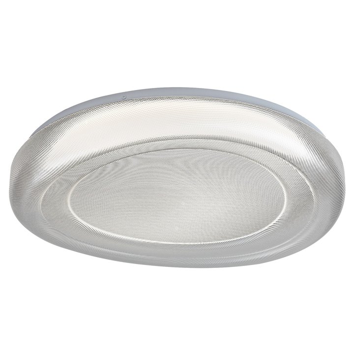 Stropné svietidlo DOLCINO biela/priehľadná, priemer 48 cm 1