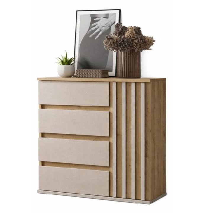 Komoda DORIS dub artisan/kašmírová 1