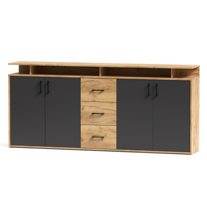Komoda DOROTHEA XXL dub wotan/matera 1
