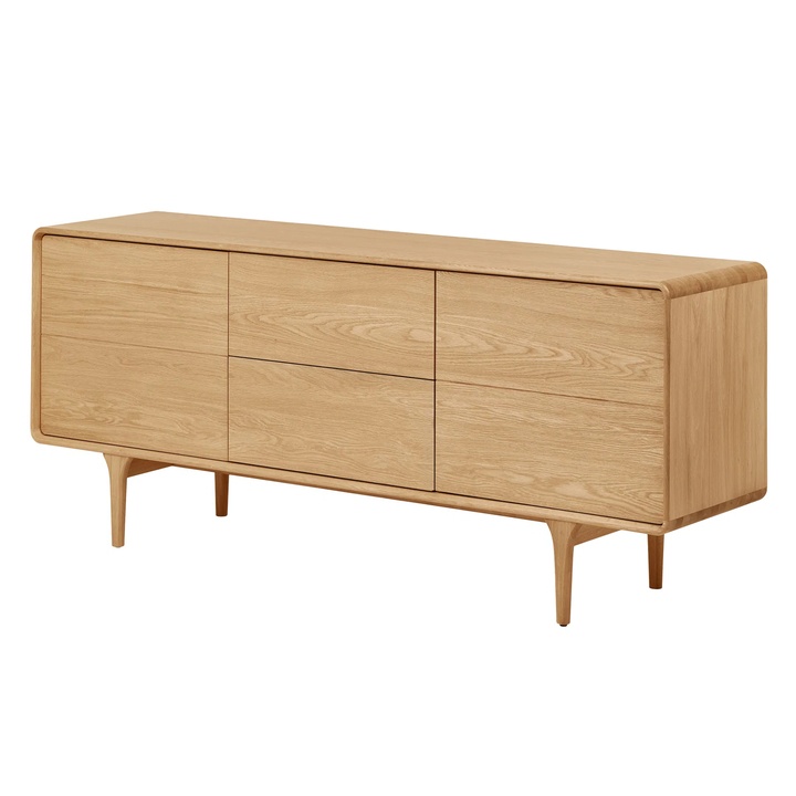 Komoda DORWAN dub, šírka 180 cm 1