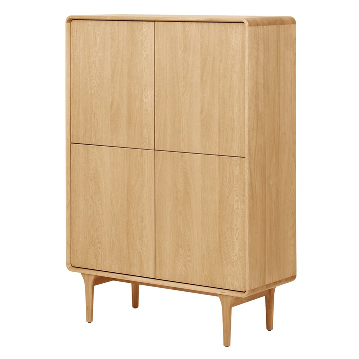 Komoda DORWAN dub, šírka 100 cm 1