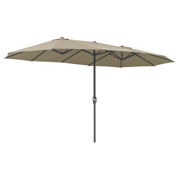 Slnečník DOUBLE taupe 1