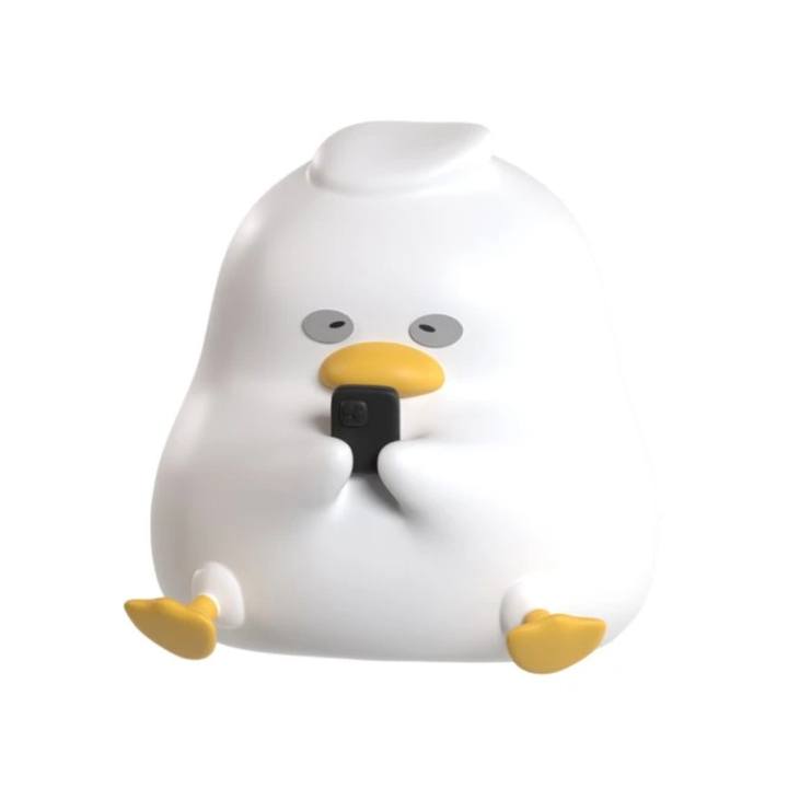 Detská nočná lampa DUCK biela 1