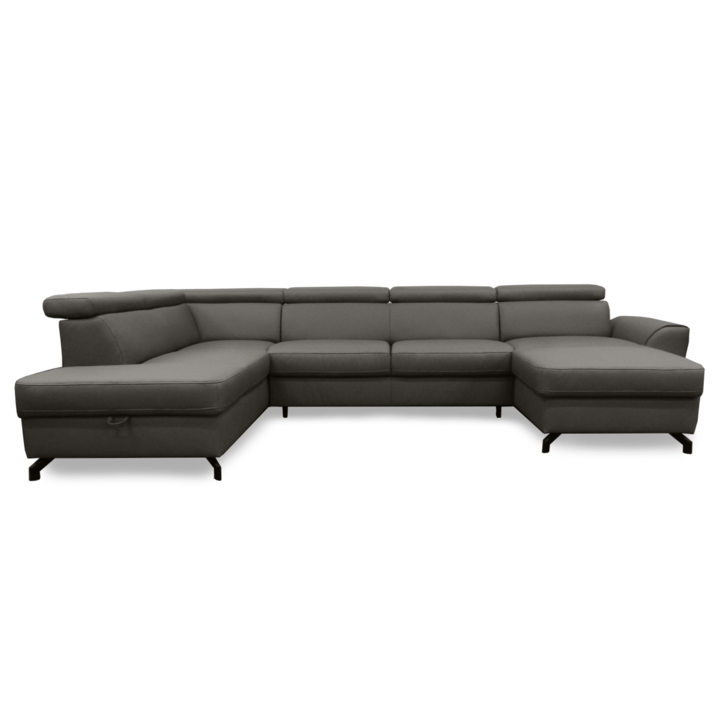 Sedacia súprava DUE I ľavá, tmavosivá 1