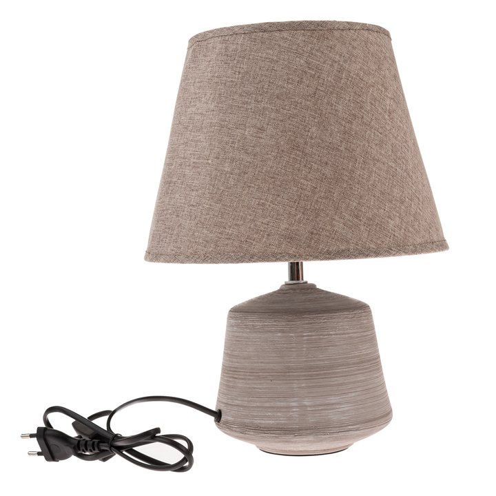 Stolná lampa DUSTIN béžová 1