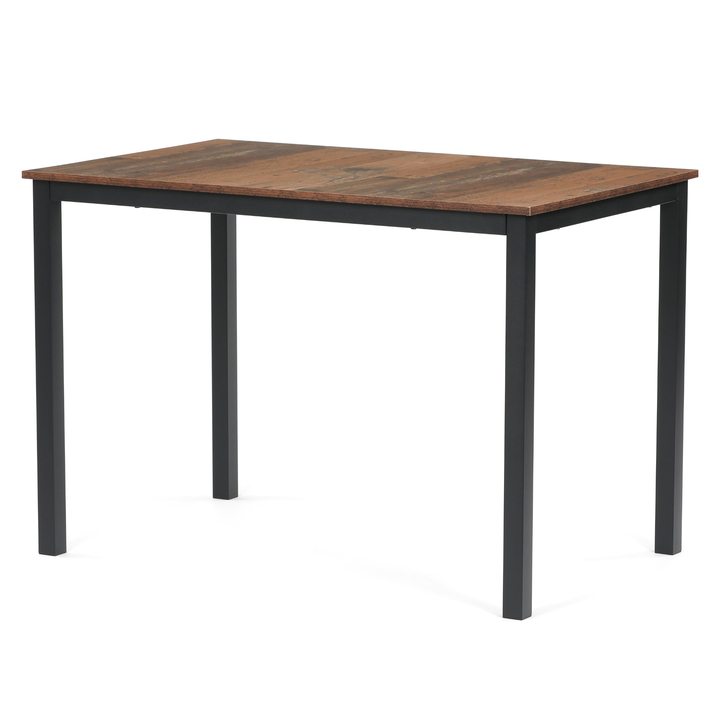 Jedálenský stôl DUSTIN hnedá/čierna 1