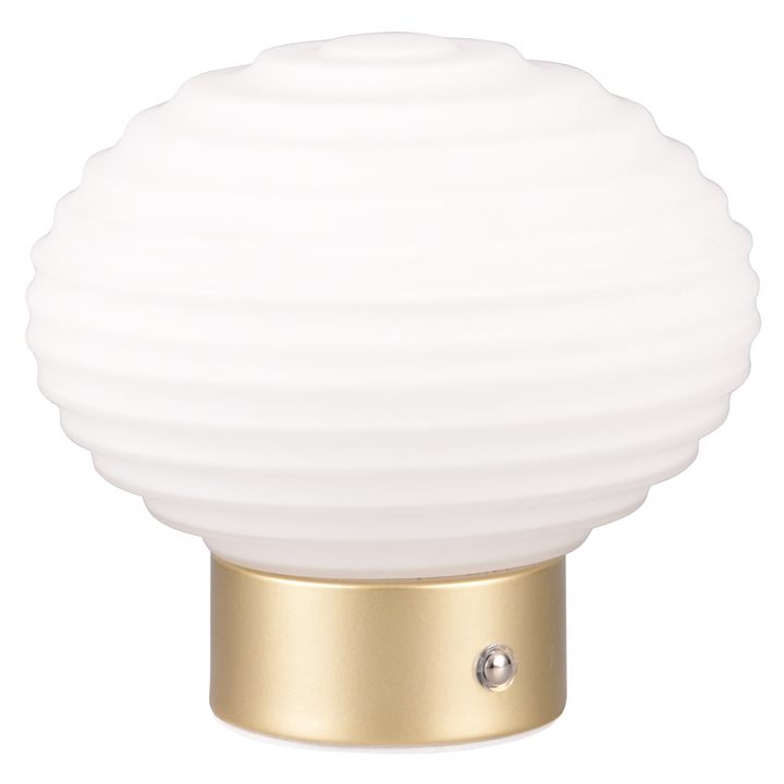 Stolná lampa EARL biela/zlatá 1