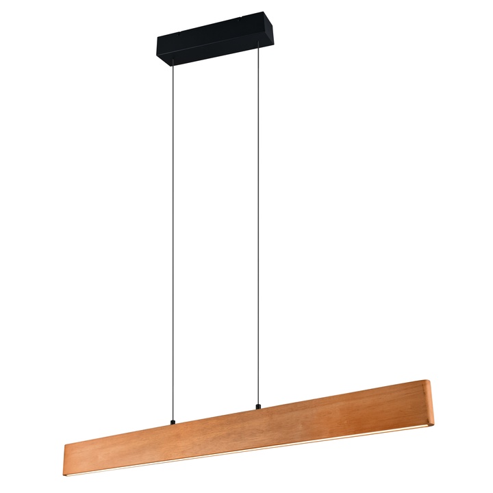 Závesné svietidlo EDGEWOOD 2 prírodná/čierna 1