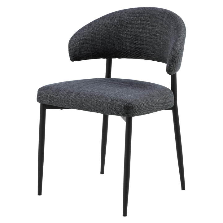 Jedálenská stolička EDINA tmavosivá 1