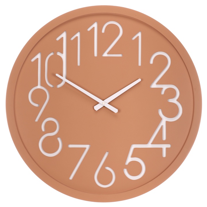 Nástenné hodiny EDWARDS béžová, ⌀ 60 cm 1