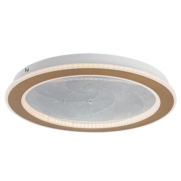 Stropné svietidlo EFRAEL zlatá/priehľadná 1