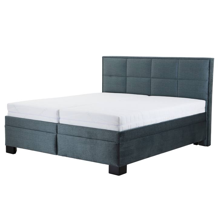 Posteľ s polohovacím roštom ELA 1 sivomodrá, 160x200 cm 1