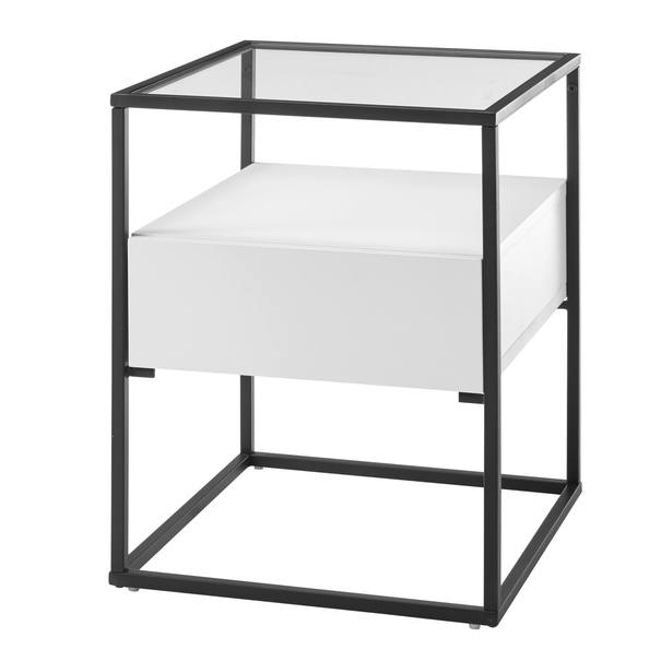 Odkladací stolík ELEWA biela 1