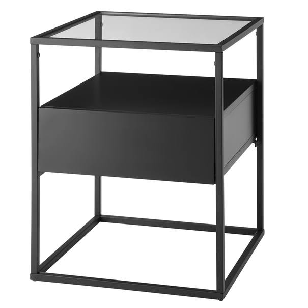 Odkladací stolík ELEWA čierna 1