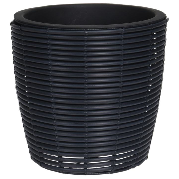 Kvetináč ELINA čierna, šírka 40 cm 1