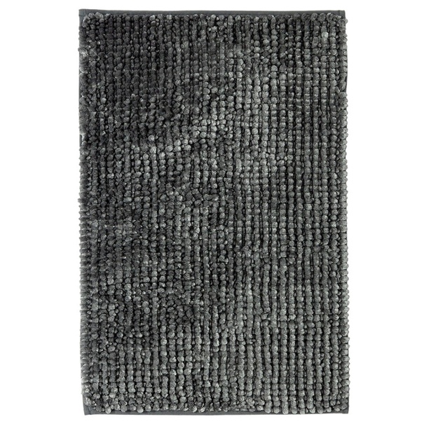 Kúpeľňová predložka ELLA tmavosivá, 50x80 cm 1