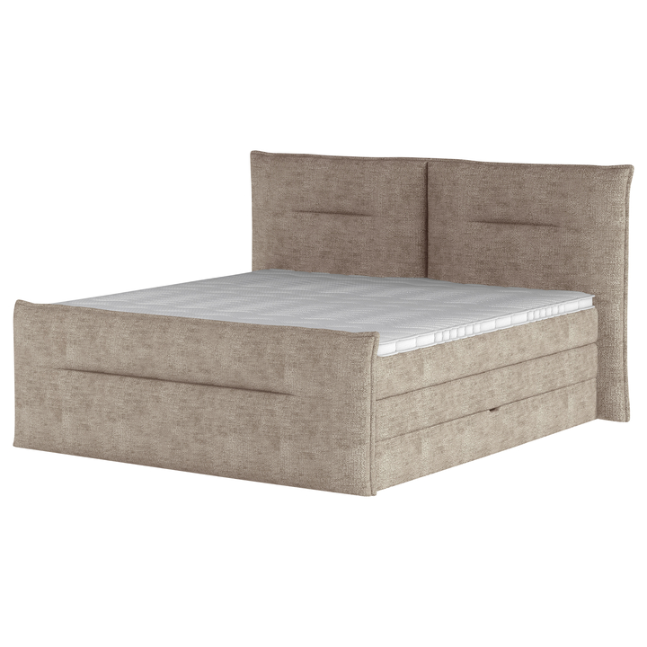 Posteľ boxspring ELMA hnedobéžová, 180x200 cm 1