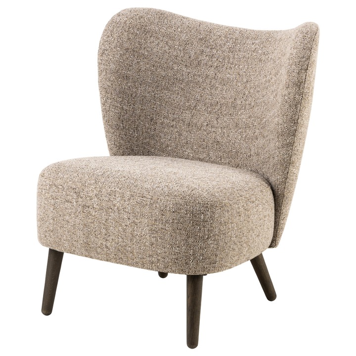 Kreslo ELMONT mocca/dub 1