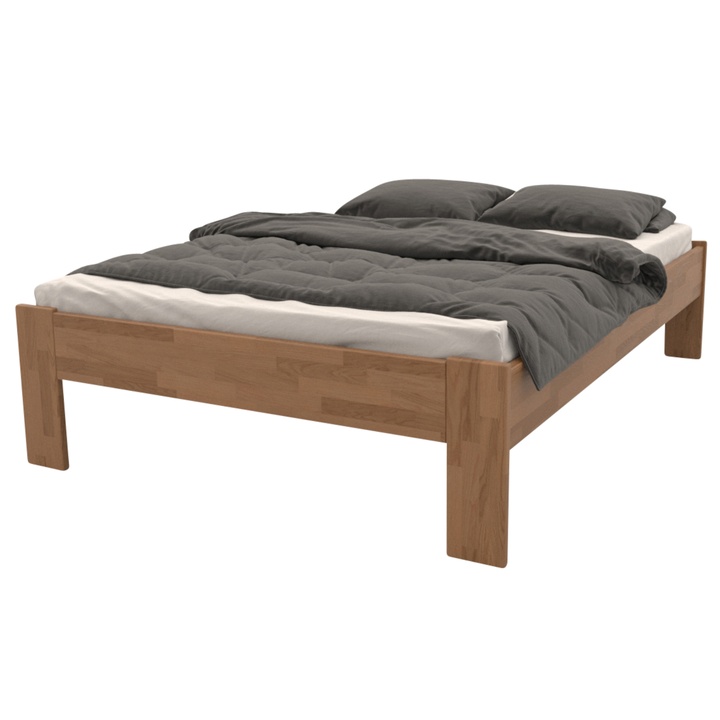 Posteľ ELODIE II dub olej svetlý orech, 160x200 cm 1