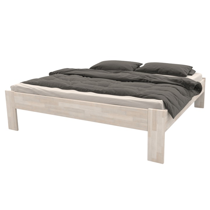 Posteľ ELODIE II buk olej biela, 180x200 cm 1