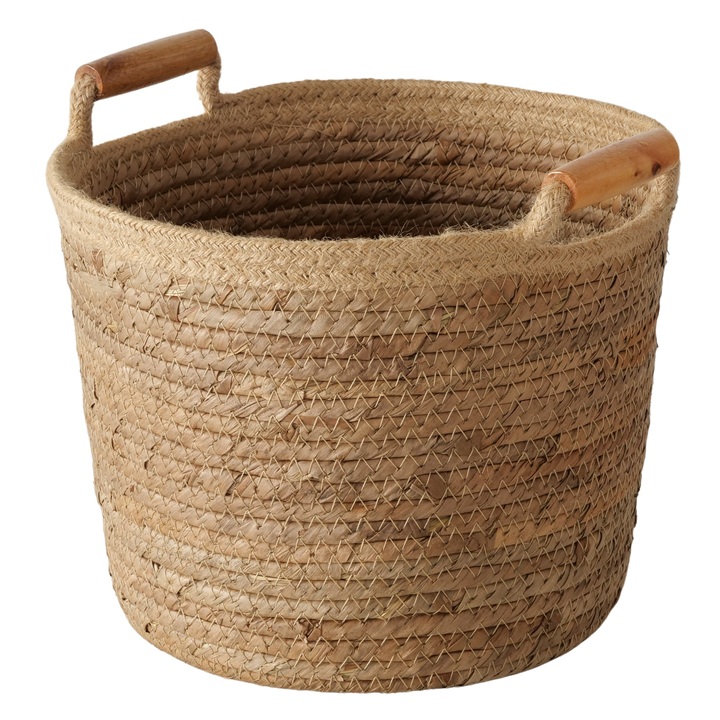 Úložný kôš ELOWEN 31x28 cm, banánový list 1