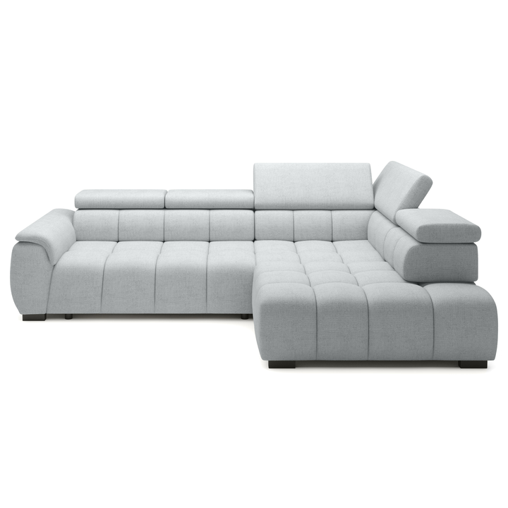 Sedacia súprava ELVAN L pravá, sivá 1