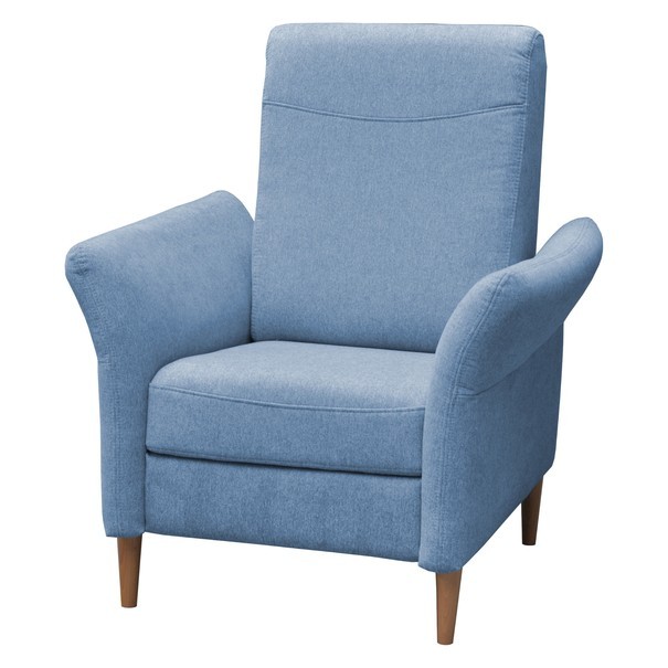 Relaxačné kreslo EMI MANUAL modrá 1