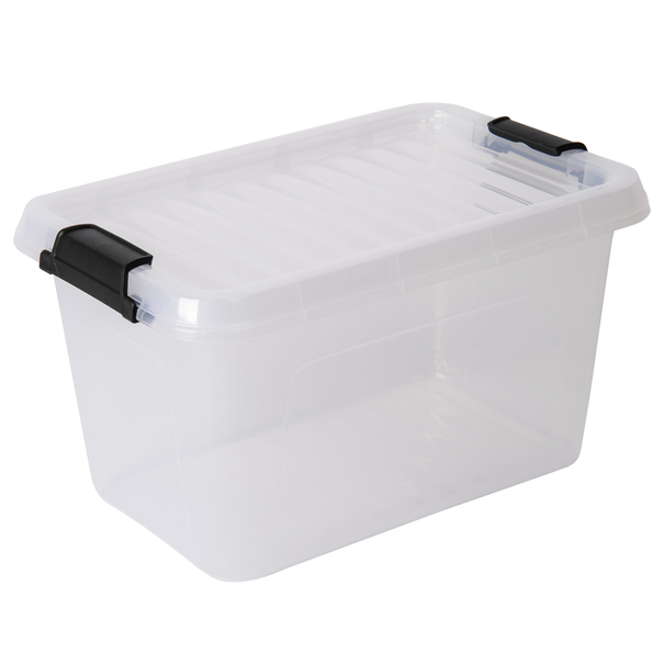 Úložný box EMORY transparentný, objem 5,5 l 1
