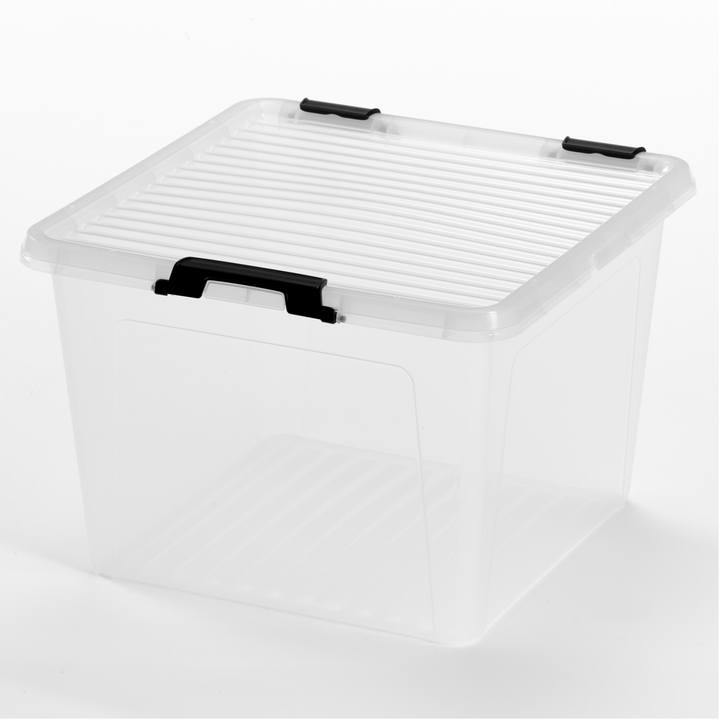 Úložný box EMORY transparentný, objem 26 l 1