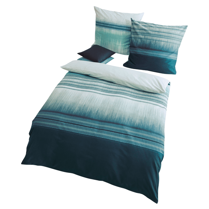 Posteľná bielizeň ENERGIZE SMARAGD modrá, 70x90 a 140x200 cm 1