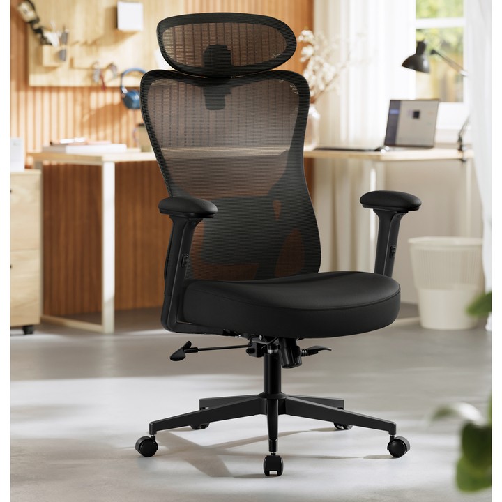 Kancelárska stolička ERGO čierna 1