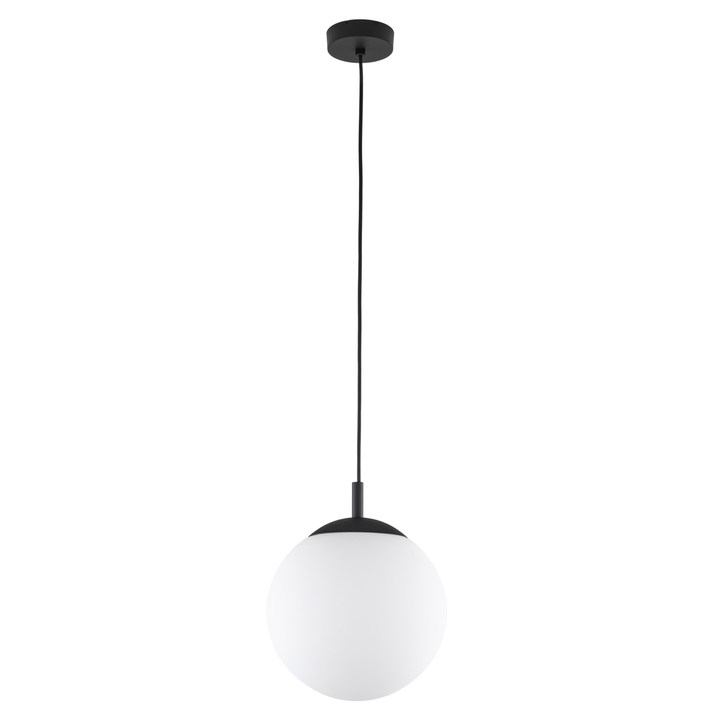 Závesné svietidlo ESMÉ biela/čierna, priemer 30 cm 1