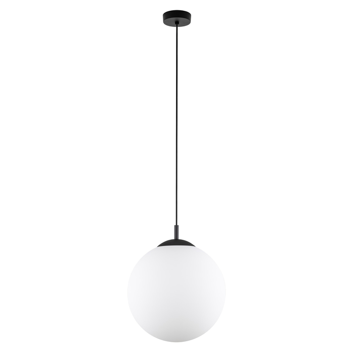 Závesné svietidlo ESMÉ biela/čierna, priemer 35 cm 1