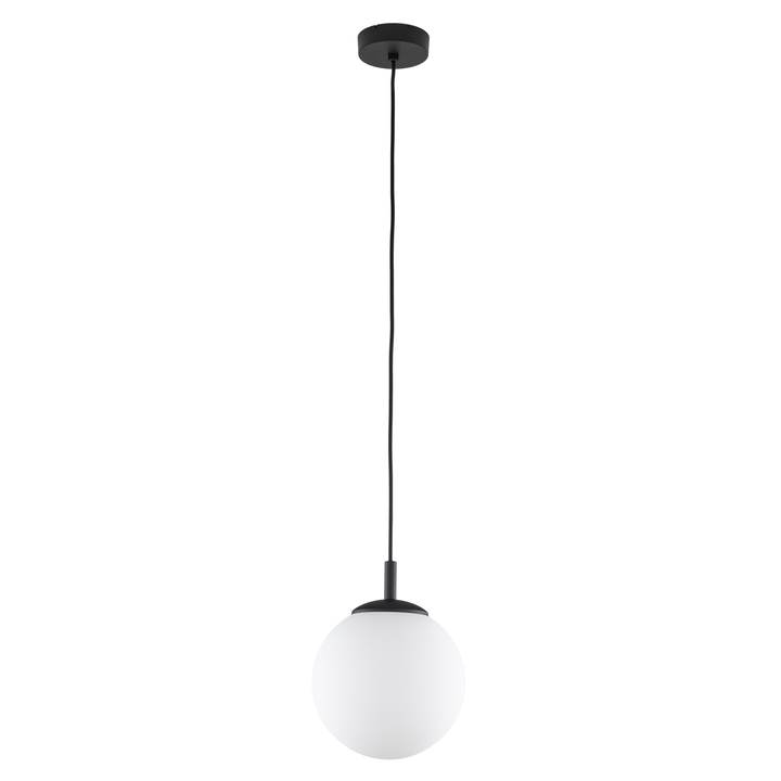 Závesné svietidlo ESMÉ biela/čierna, priemer 25 cm 1