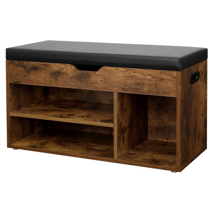 Lavica na topánky ESPO 2 hnedá/čierna 1