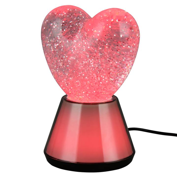 Stolná lampa ESTELLA 2 sivá/priehľadná 1