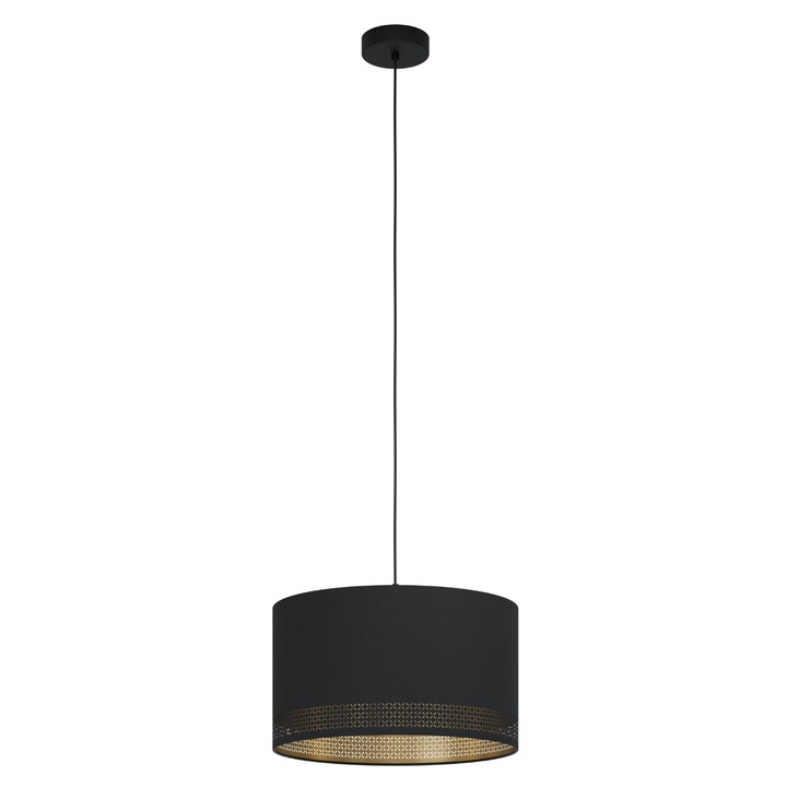 Závesné svietidlo ESTEPERRA I čierna/zlatistá 1