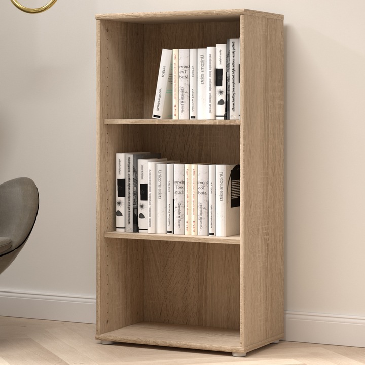 Regál ESTERIA 3 dub sonoma 1