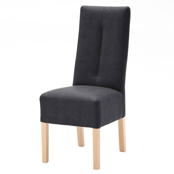 Jedálenská stolička FABIUS dub olejovaný/antracitová 1